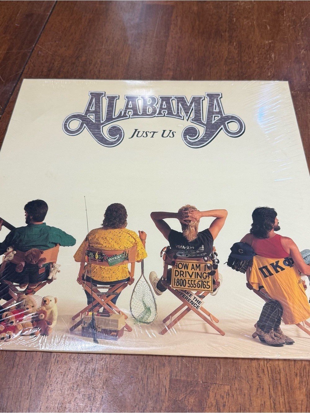 Alabama Just Us Vinyl LP 1987 RCA 6495-1-R Factory Sealed Unopened Country