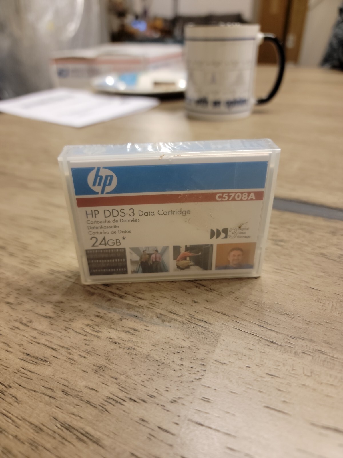 1 HP DDS-3 Data Cartridge Backup Tape 24 GB Storage NEW C5708A