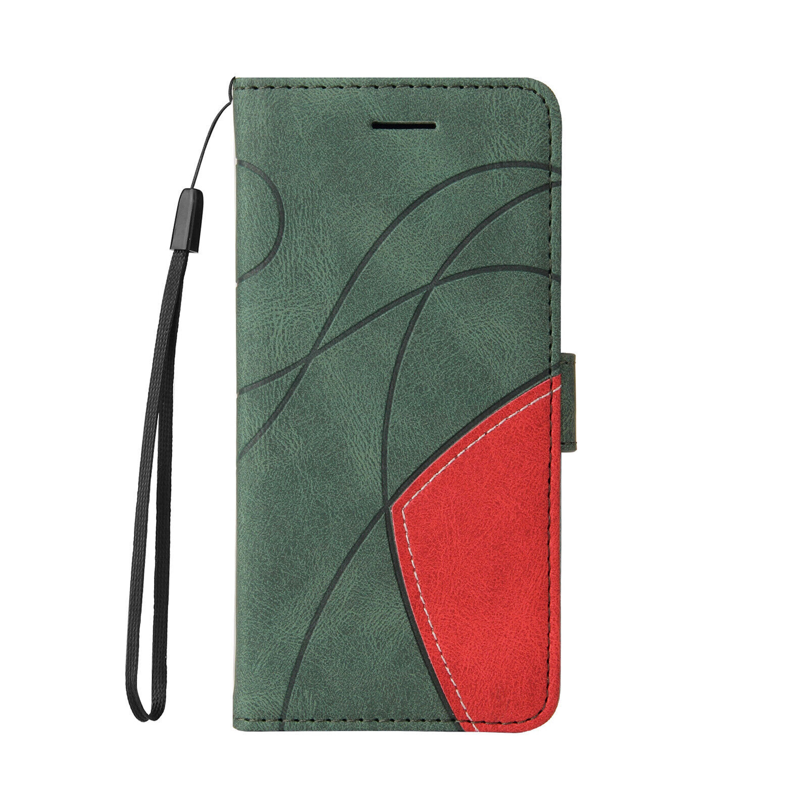 Flip Splice Leather Wallet Cover Case For A50 A70 A41 A10 A12 A42 A52 A50 A32