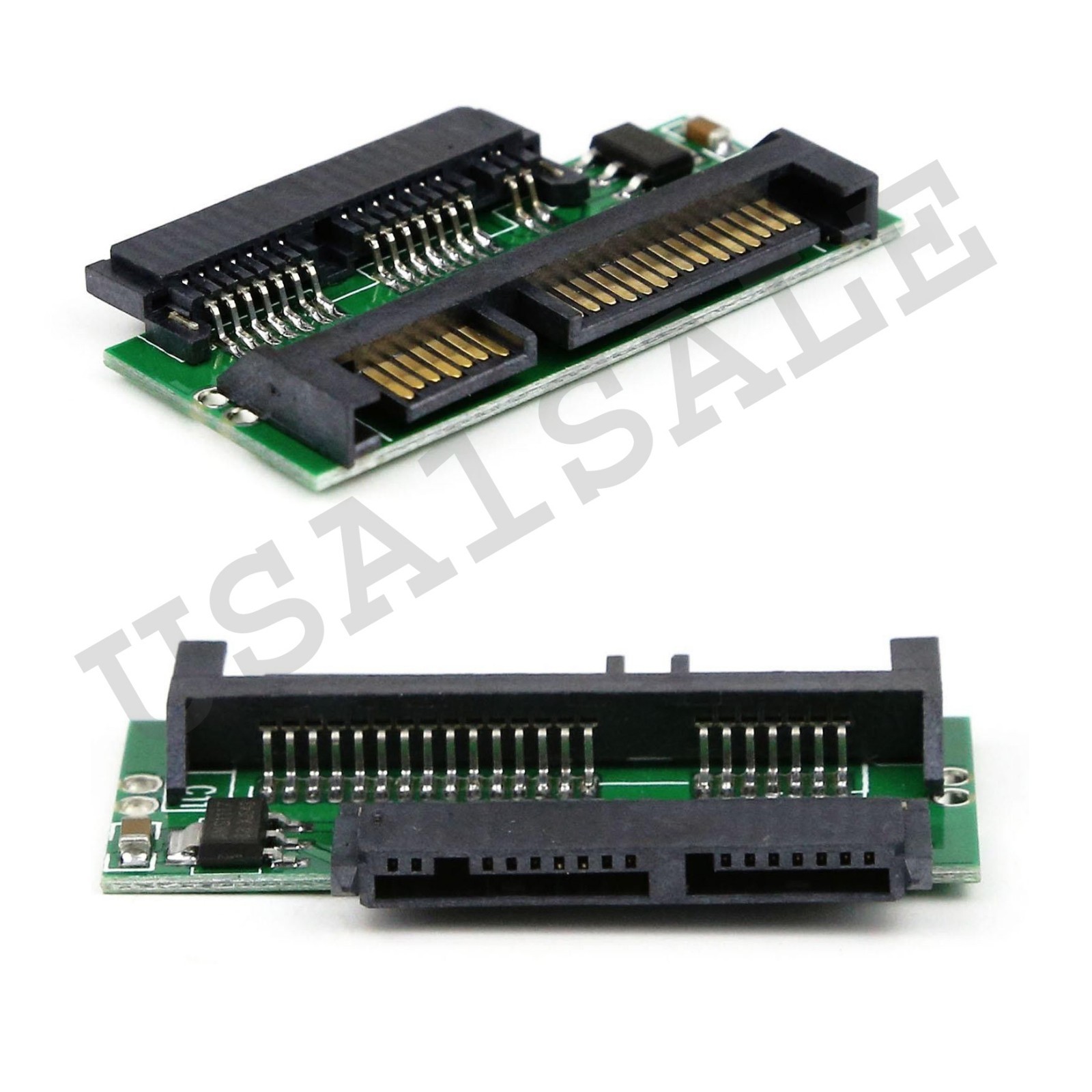 NEW 1.8" Inch Micro SATA HDD SSD 3.3V to 2.5" Inch 22PIN SATA 5V Adapter