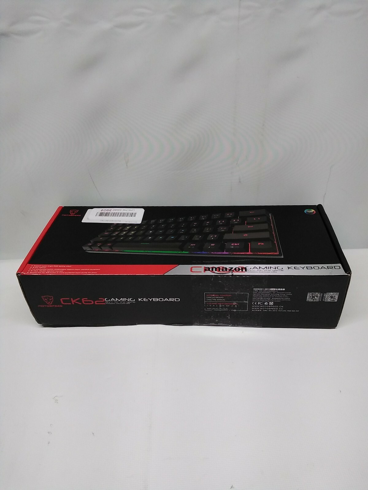 CK62 Motospeed Wired/Wireless Gaming Keyboard Used 