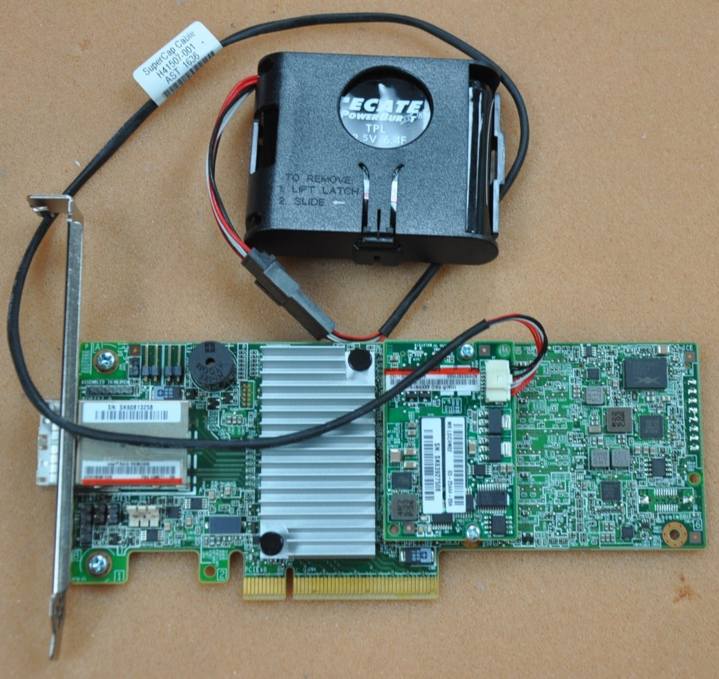 INTEL RS3SC008 12Gb/s SAS 6Gb/s SATA x8 PCIe 3.0 RAID Card w/Battery Pack