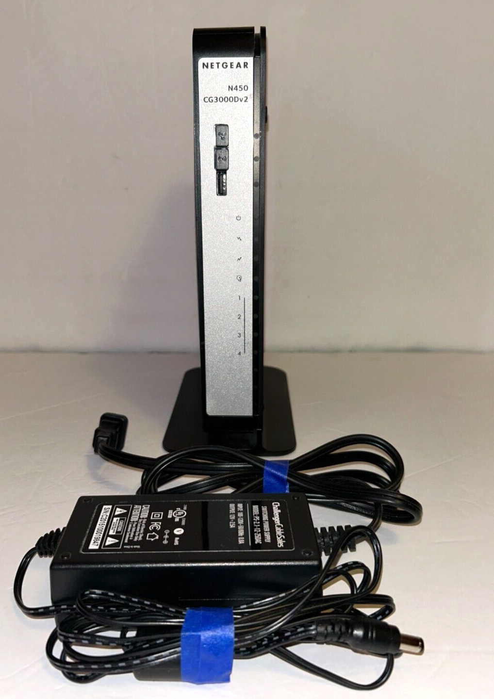 Genuine-Original OEM NETGEAR N450 WiFi Cable Modem Router CG3000Dv2-DOCSIS 3.0