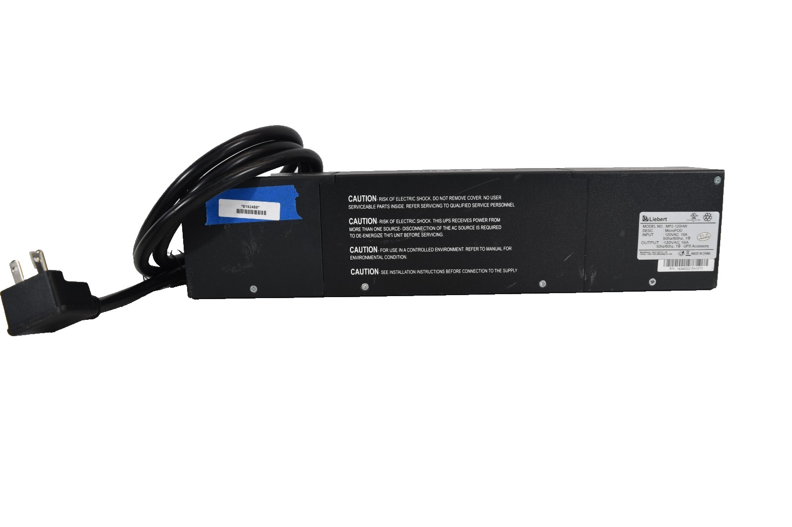Liebert Micro Pod AC Power System MP-120HW