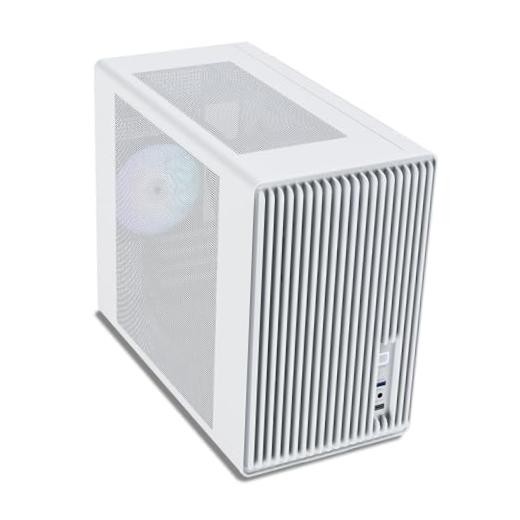 M06 Micro-ATX/Mini-ITX Mid Tower Gaming PC Case White