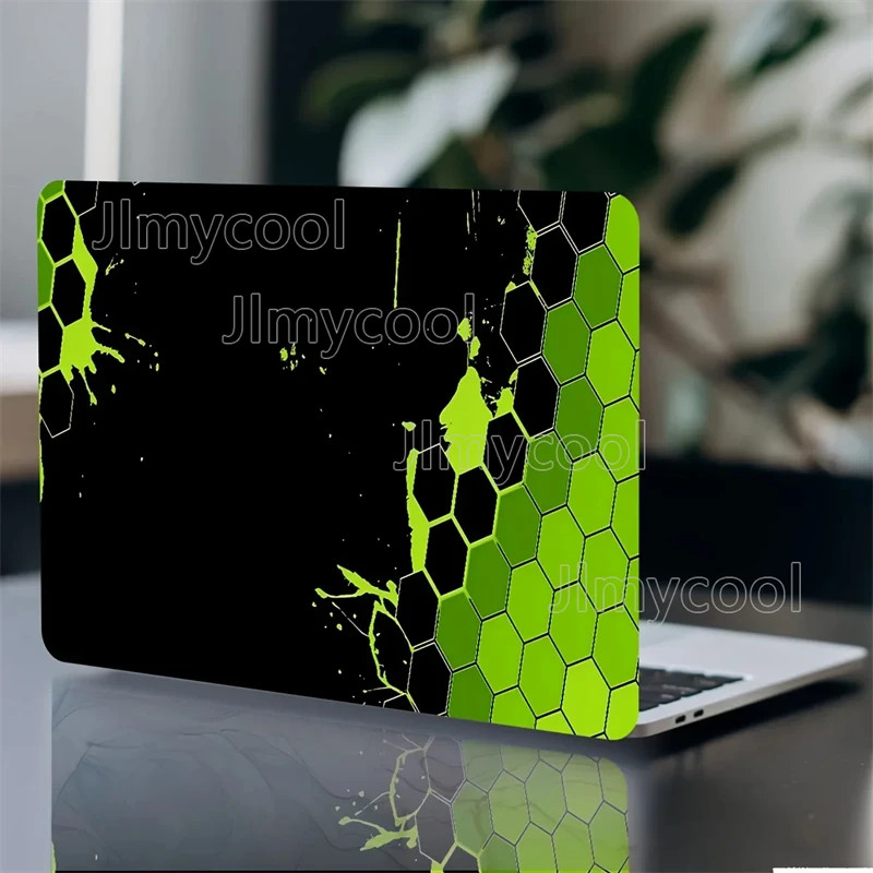 2-piece Laptop Art Decal Technology Design Protective Cas Universal Netbook Skin