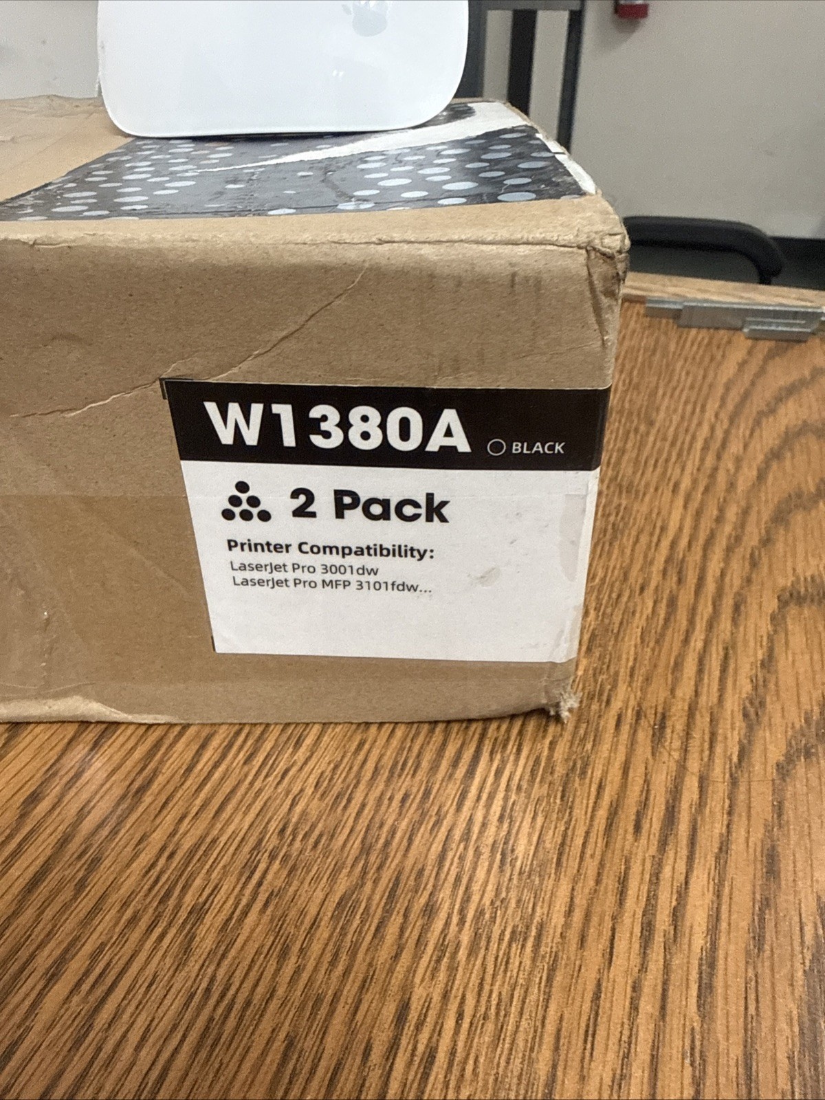 2PK W1380A Toner with Chip For 138A HP LaserJet Pro 3001dw 3001fdw MFP 3101fdw