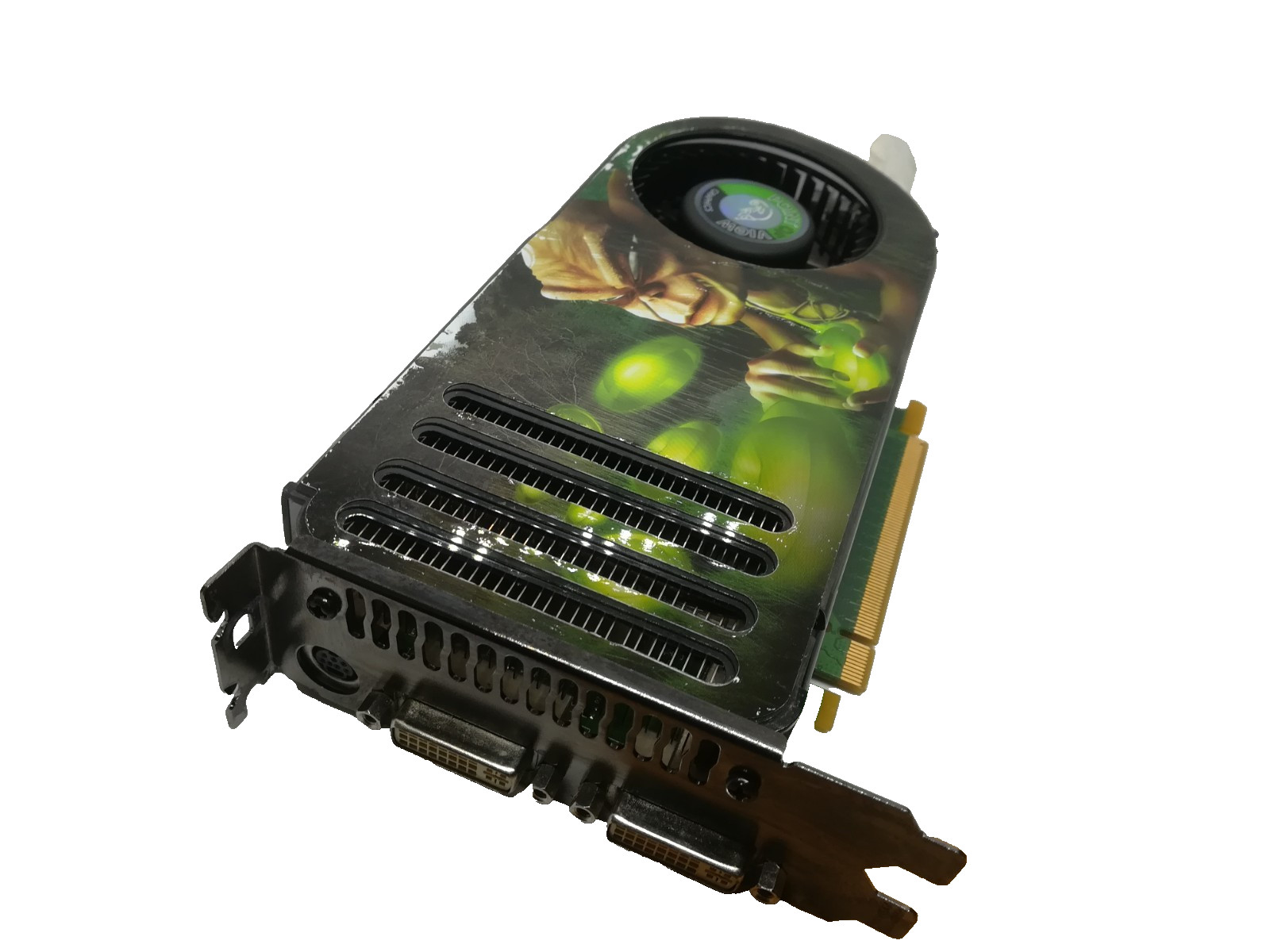 POV GeForce 8800 GTS 640MB GDDR3 PCI-e GRAPHICS CARD 2xDVI-I S-VIDEO #GK13059