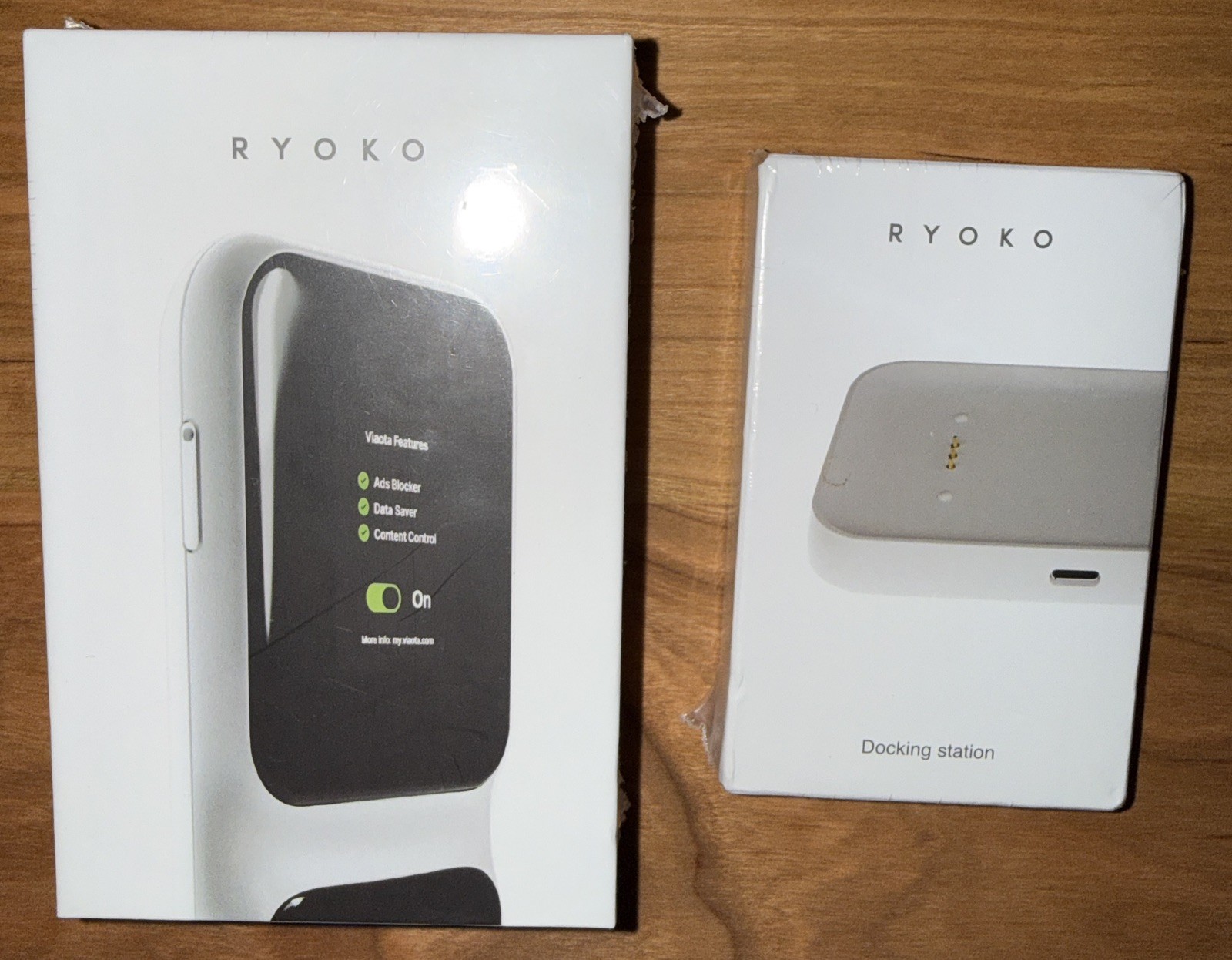  Ryoko 4G LTE WiFi Hotspot Router w/ Dock Portable Home Travel  NEW sealed box 
