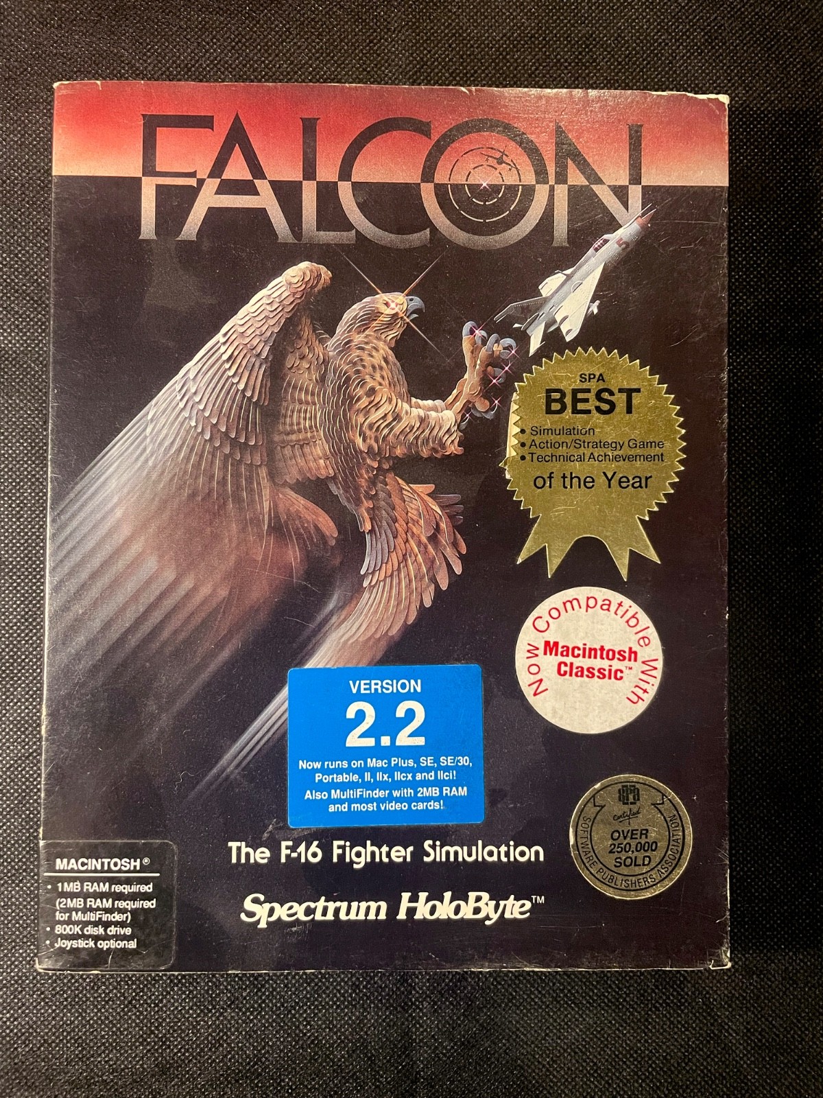 Spectrum Holobyte Falcon 2.2 For Macintosh