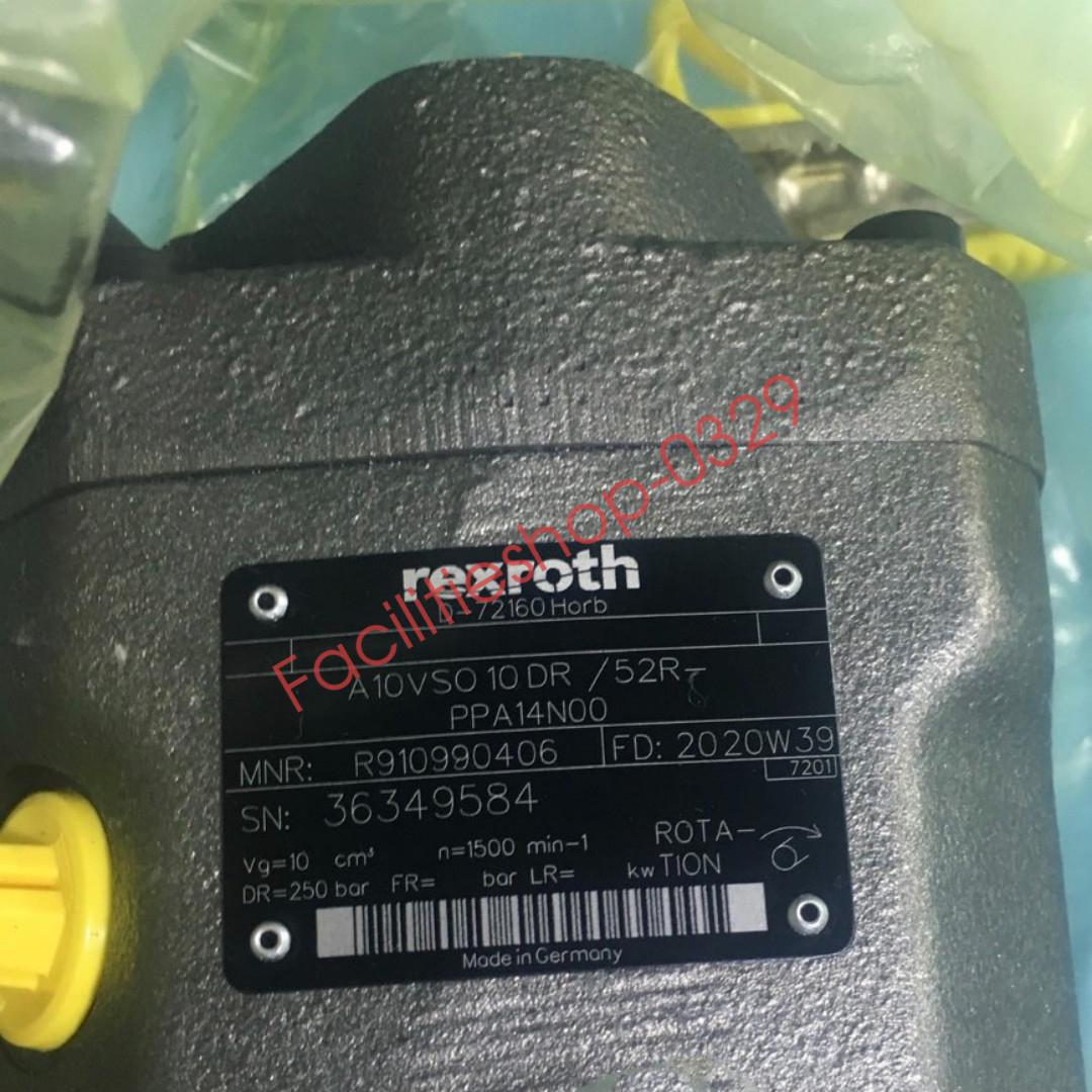 1PC Brand New Rexroth R910990406 A10VSO10DR/52R-PPA14N00 Hydraulic Piston Pump
