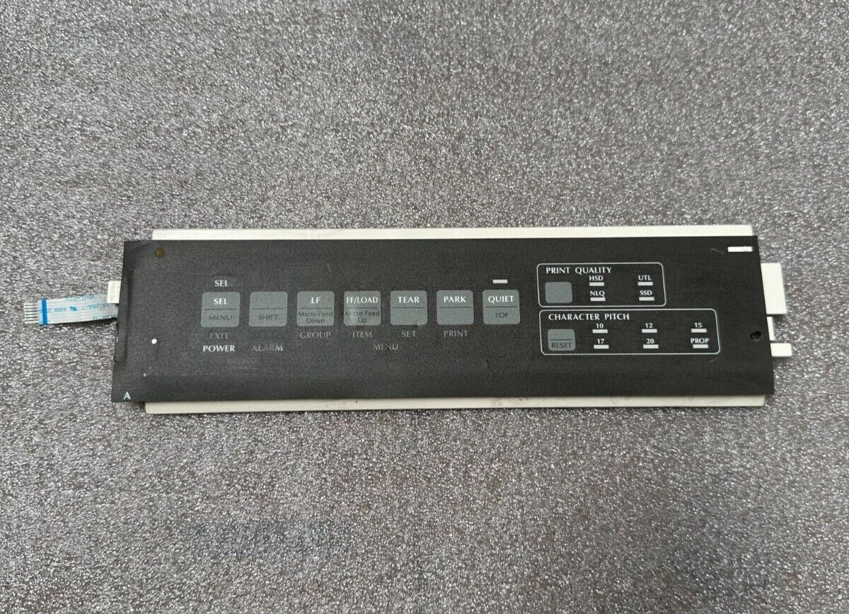 OKIDATA Oki 50221901 ML320T ML321T Operator Panel