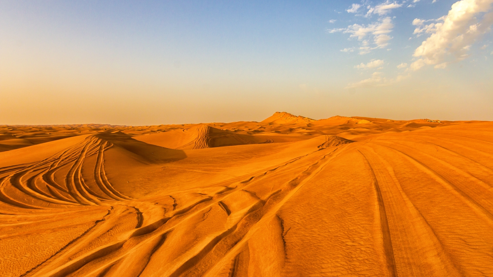 Landscape nature desert dunes Custom Gaming Mat Desk