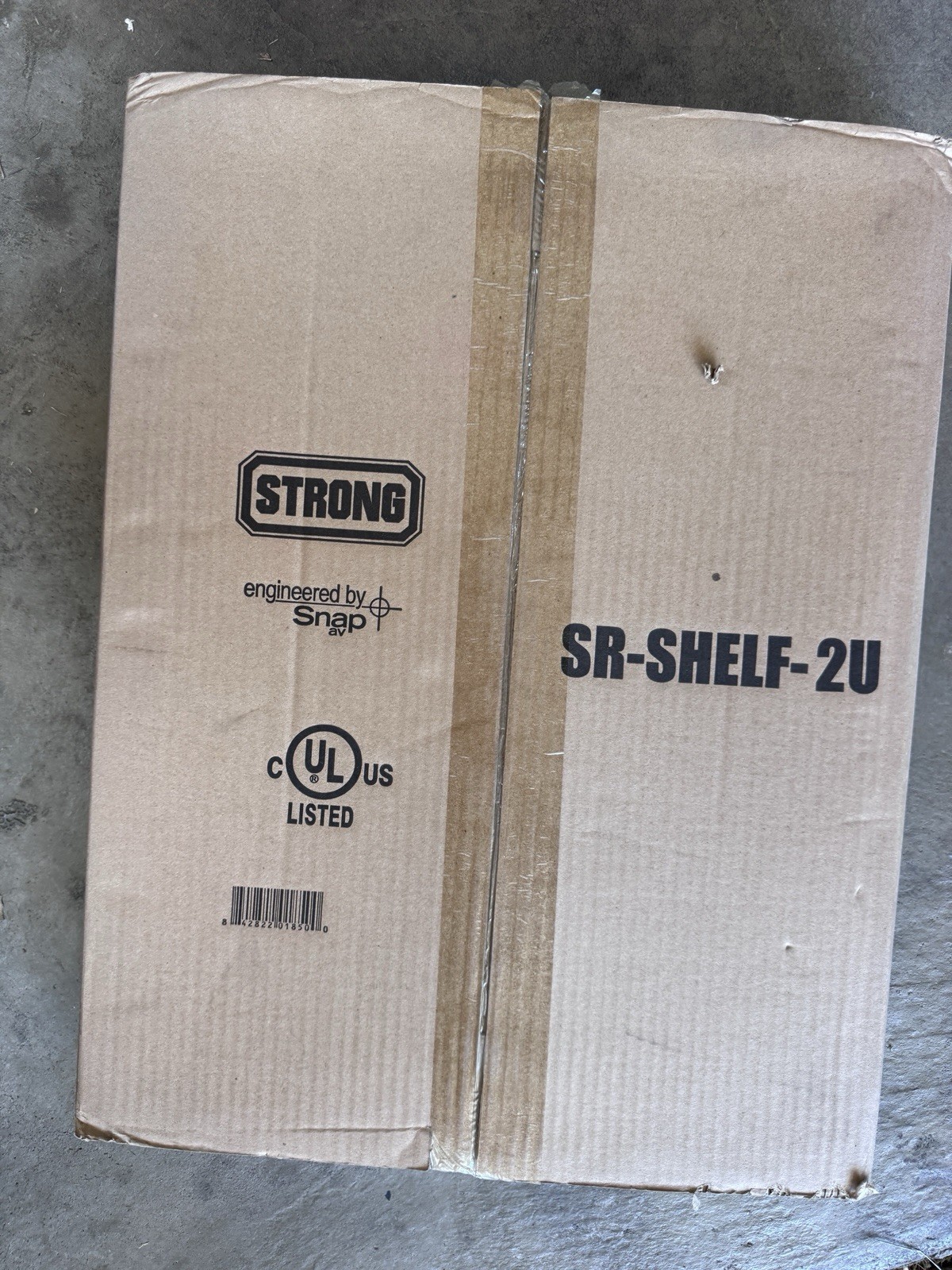 Strong SR-SHELF-2U 2U 19” Rack Mount Shelf SnapAV Server AV Network Shelf