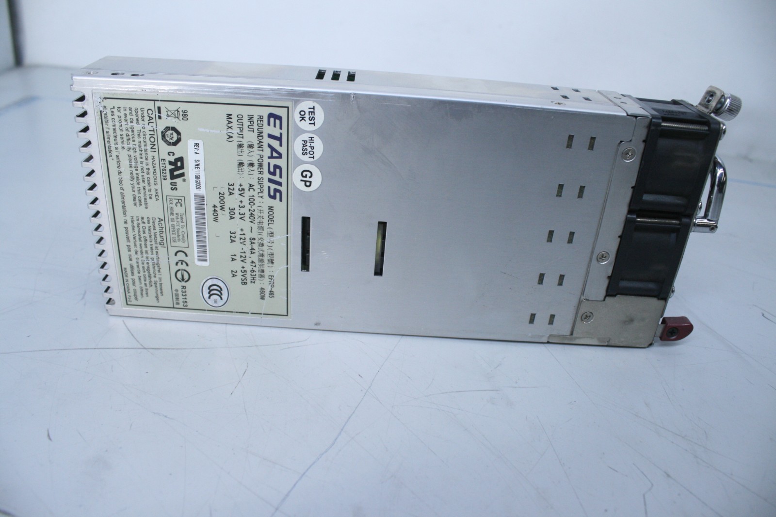 NETZTEIL ETASIS EFRP-465 460 W PSU SERVER                                  T7-B3