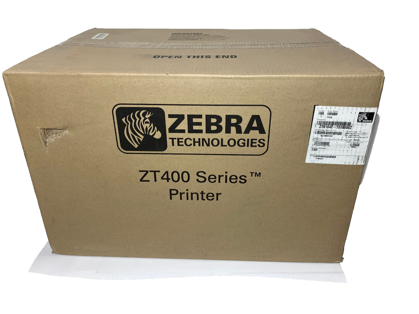 Zebra ZT410 Industrial Thermal Label Printer New Sealed Box