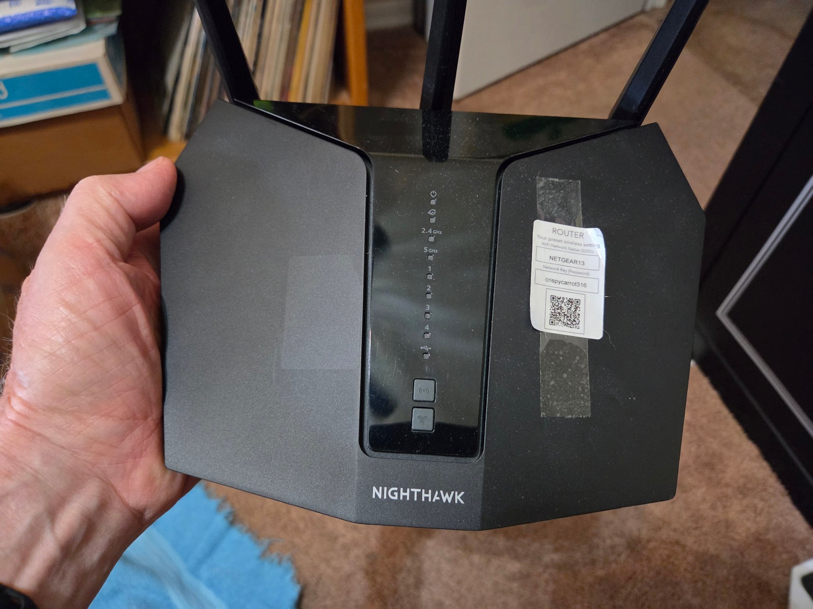 Netgear Nighthawk AX2400 5-Stream WiFi 6 Router RAX30