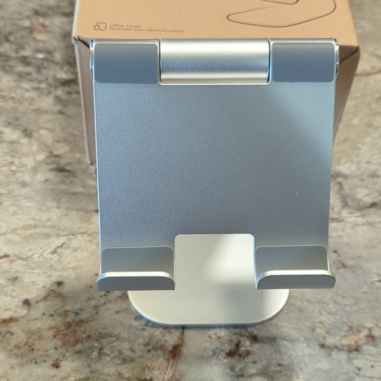 Lamicall Adjustable Metal Desktop Tablet Stand S1 Silver for 4-13 inch Tablets