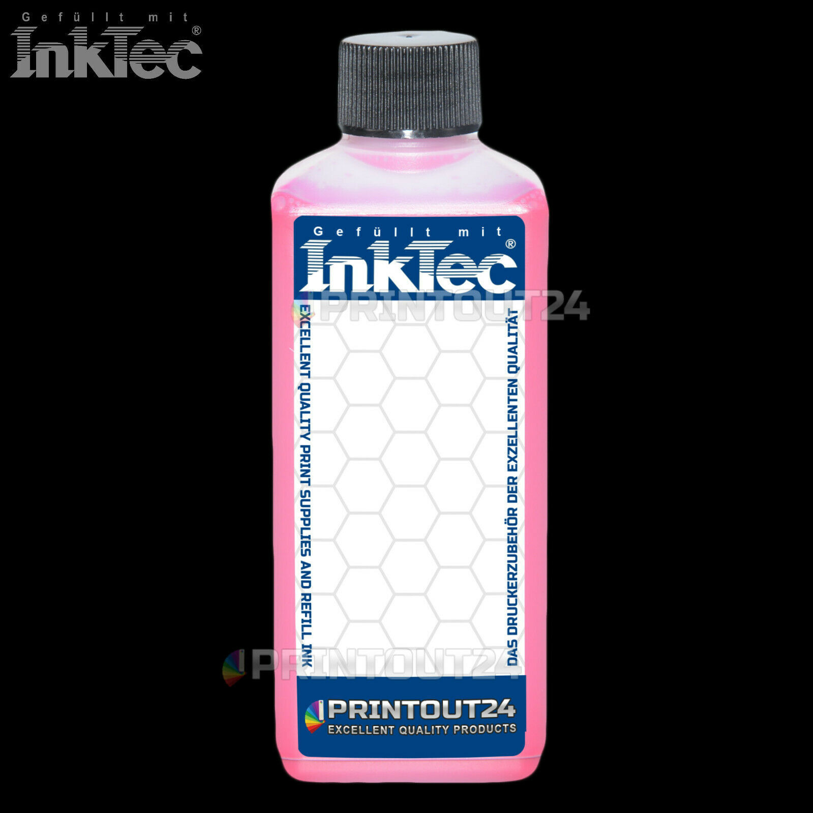 250 Ml InkTec® Ink For HP 38 LM Light Magenta B8850 B9100 B9180 C9419A