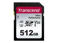 Transcend SD Card Uhs-I U3 A2 Ultra Performance Secure TS256GSDC340S