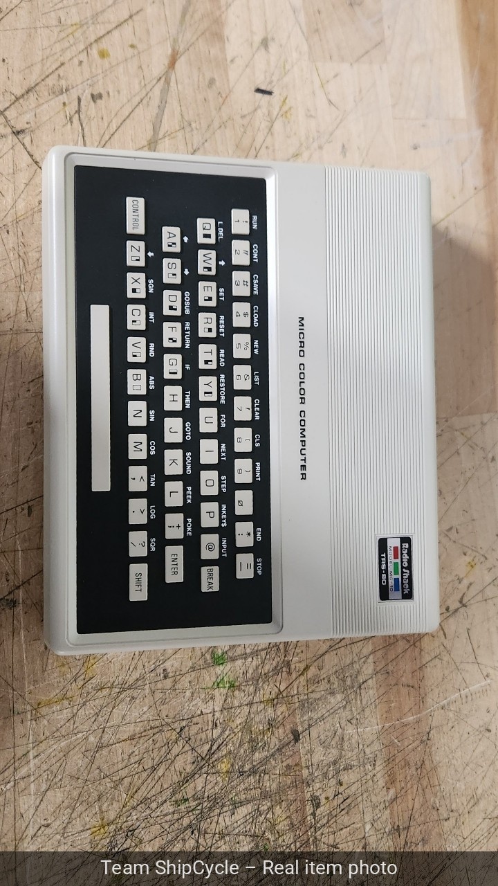 Radio Shack TRS80 Micro Color Computer MC10 263011 with box manual worki G2U