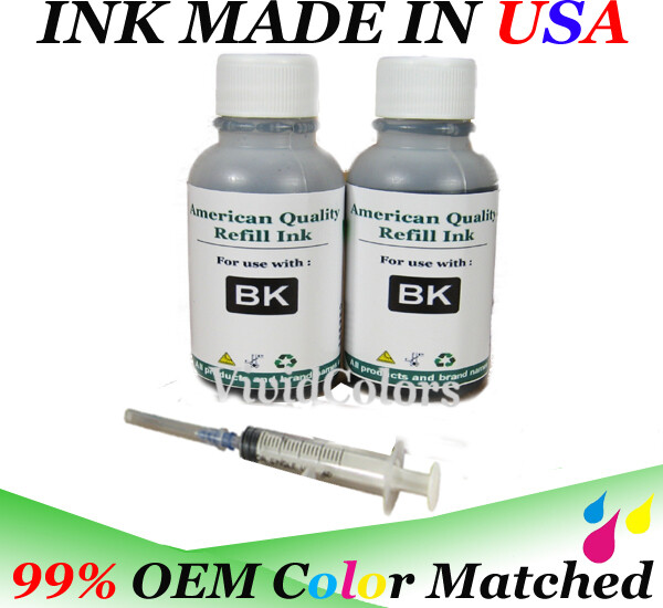 Vivid Colors Ink Refill Kit for HP 61 62 63 64 65 67 68 901 300 121XL Cartridge