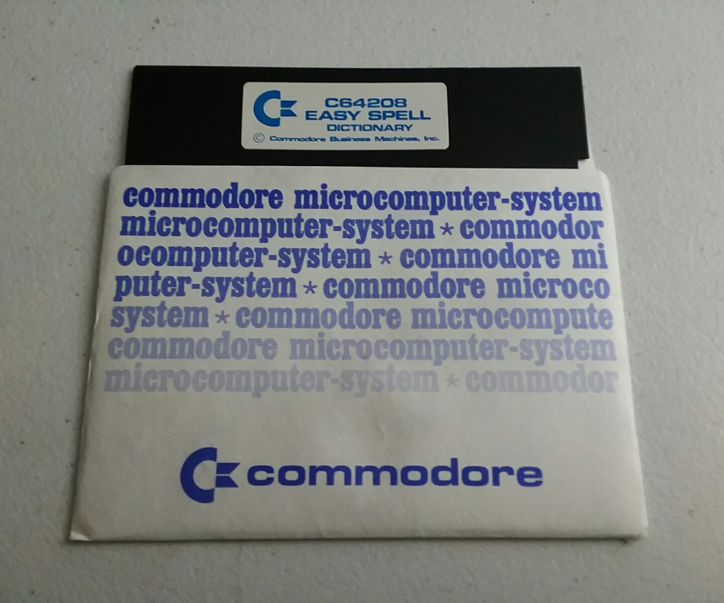 Commodore Easy Spell Dictionary C64208