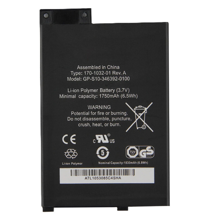 New OEM Battery GP-S10-346392-0100 For Amazon Kindle 3 Keyboard D00901 (1750mAh)
