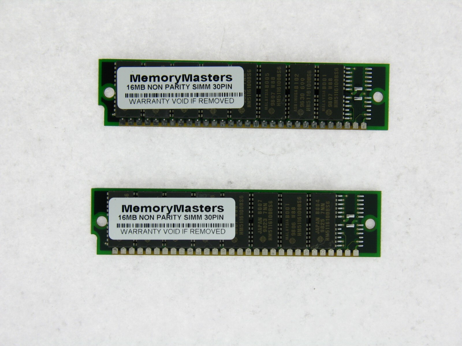32MB (2 X16MB) 30pin SIMM RAM MEMORY 16X8 FOR MAC PERFORMA, QUADRA, IIsi,IIcx