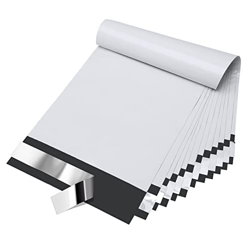  6x9 100pc white Poly Mailers Shipping Envelops Self Sealing Envelopes 