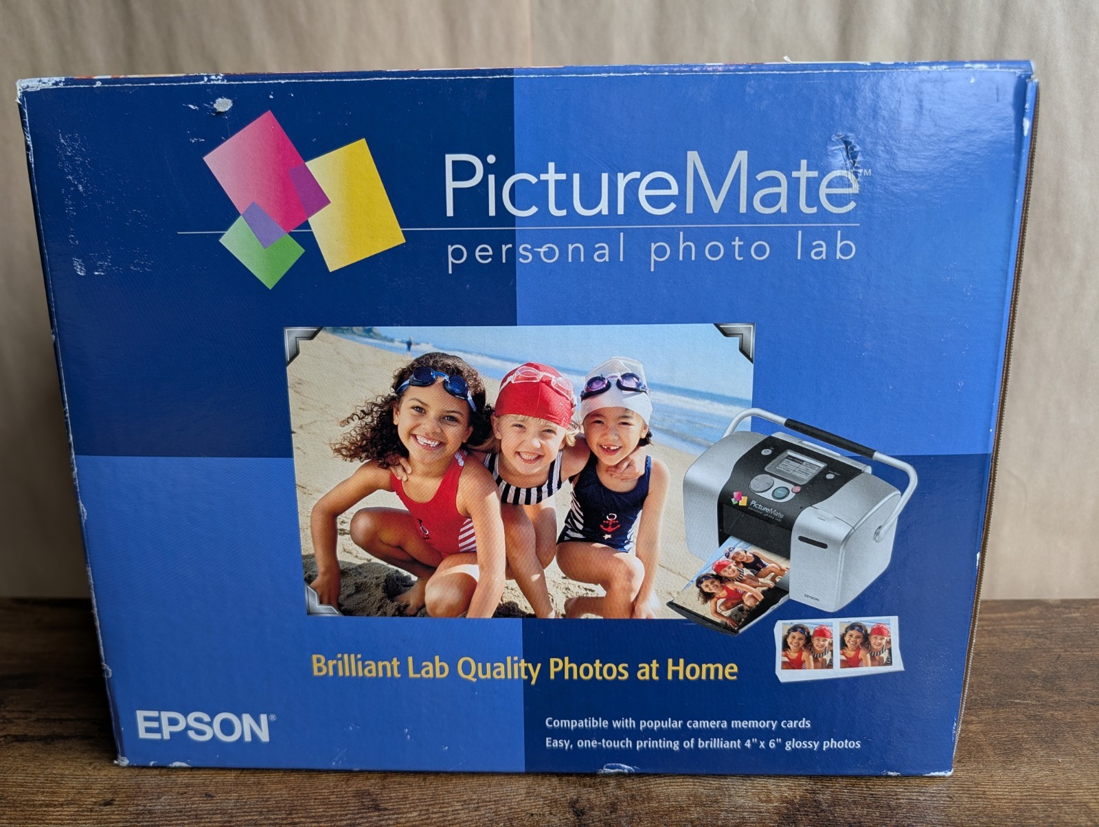 New Epson PictureMate Personal Photo Lab C11C556001 4 X 6 Printer 