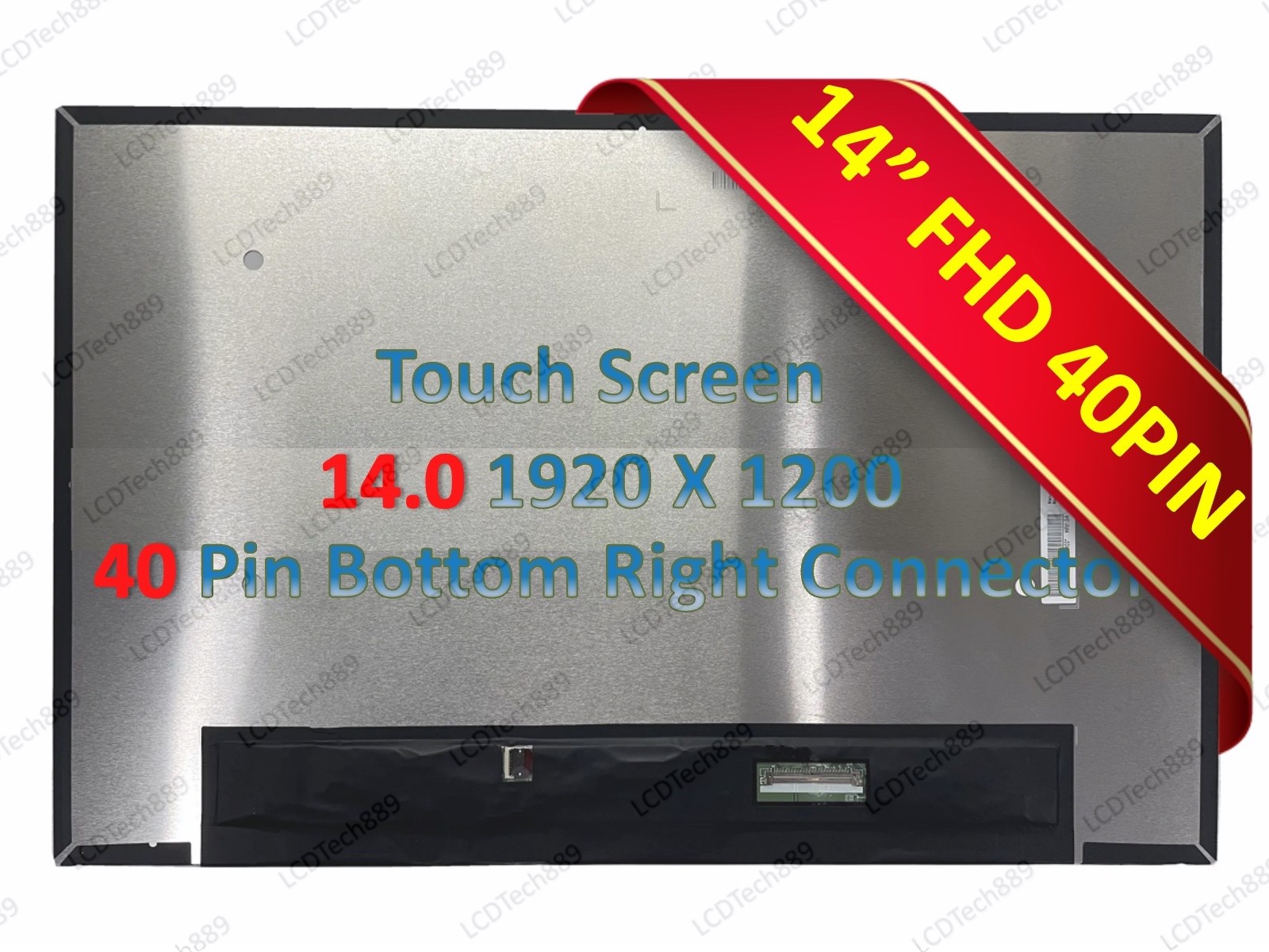 NV140WUM-T01 V8.0 LCD LED Touch Screen 14" FHD+ 2K On-Cell Touch 40 pins Display