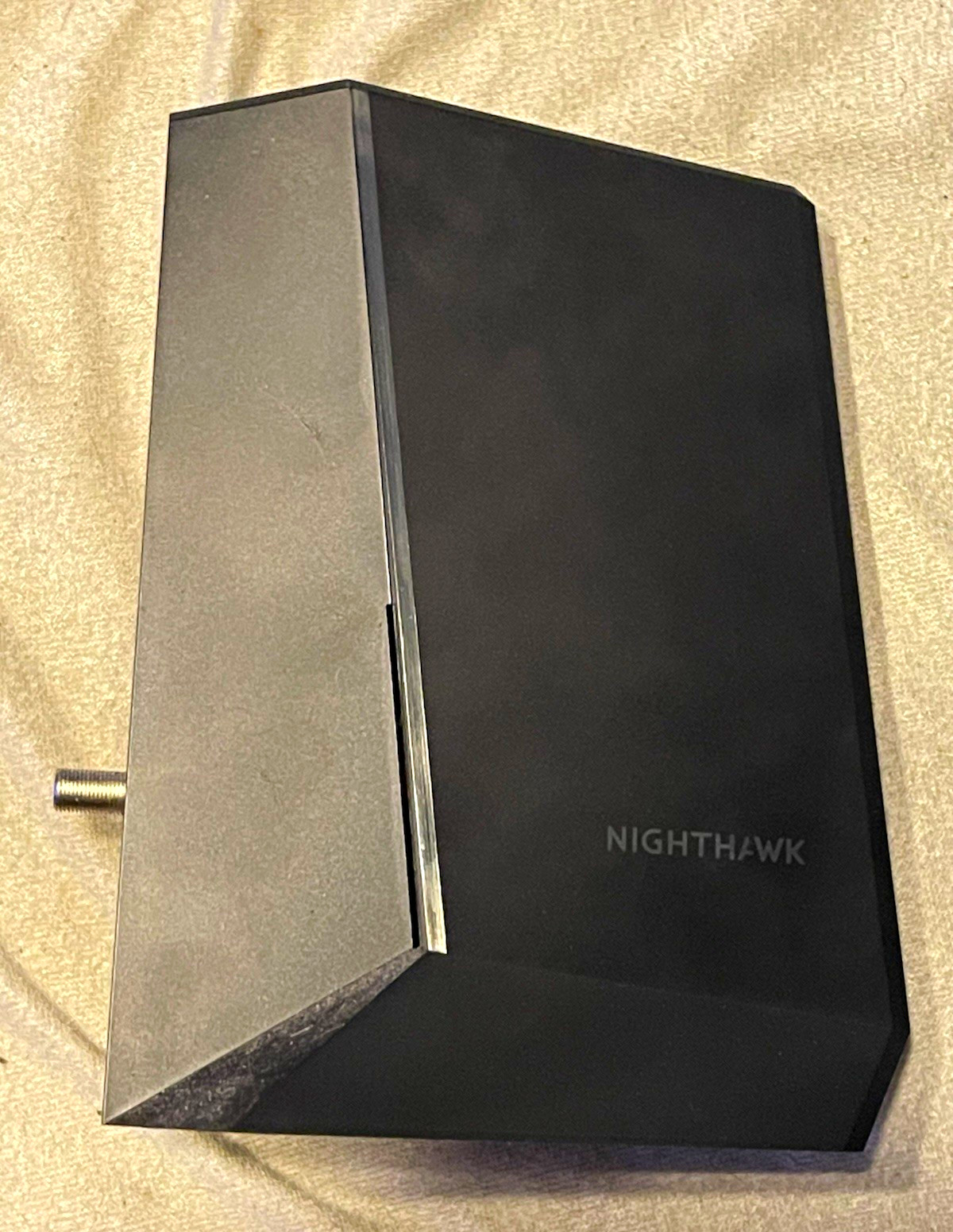 NETGEAR Nighthawk DOCSIS 3.1 Cable Modem 2.5 Gbps, Black, 2x LAN Ethernet