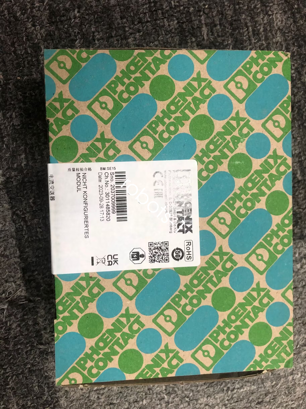 MCR-S-1-5-UI-DCI-NC 2814715 PHOENIX Current Transmitter Brand New DHL/FedEX