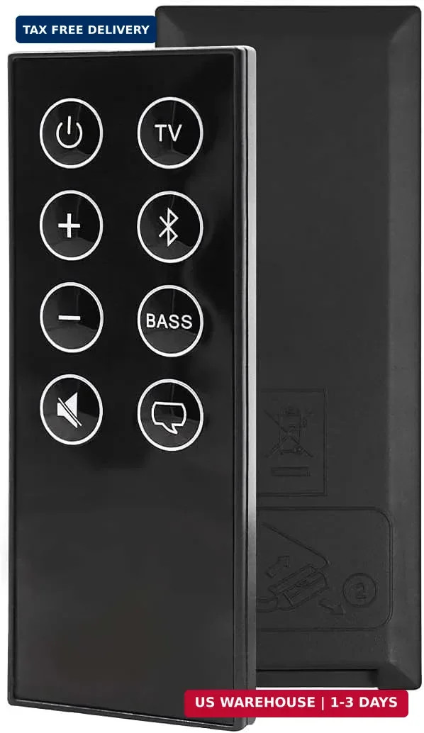 New Replacement Remote Control for Bose TV Speaker/Bose Solo Soundbar Series II
