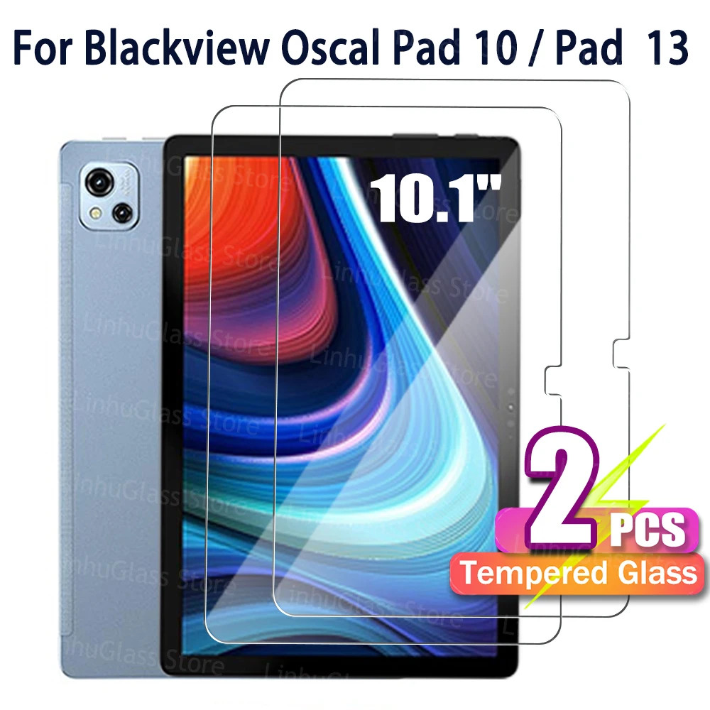 2PCS For OSCAL Pad 13 / OSCAL Pad 10 Tempered Glass Film Cover Screen Protector