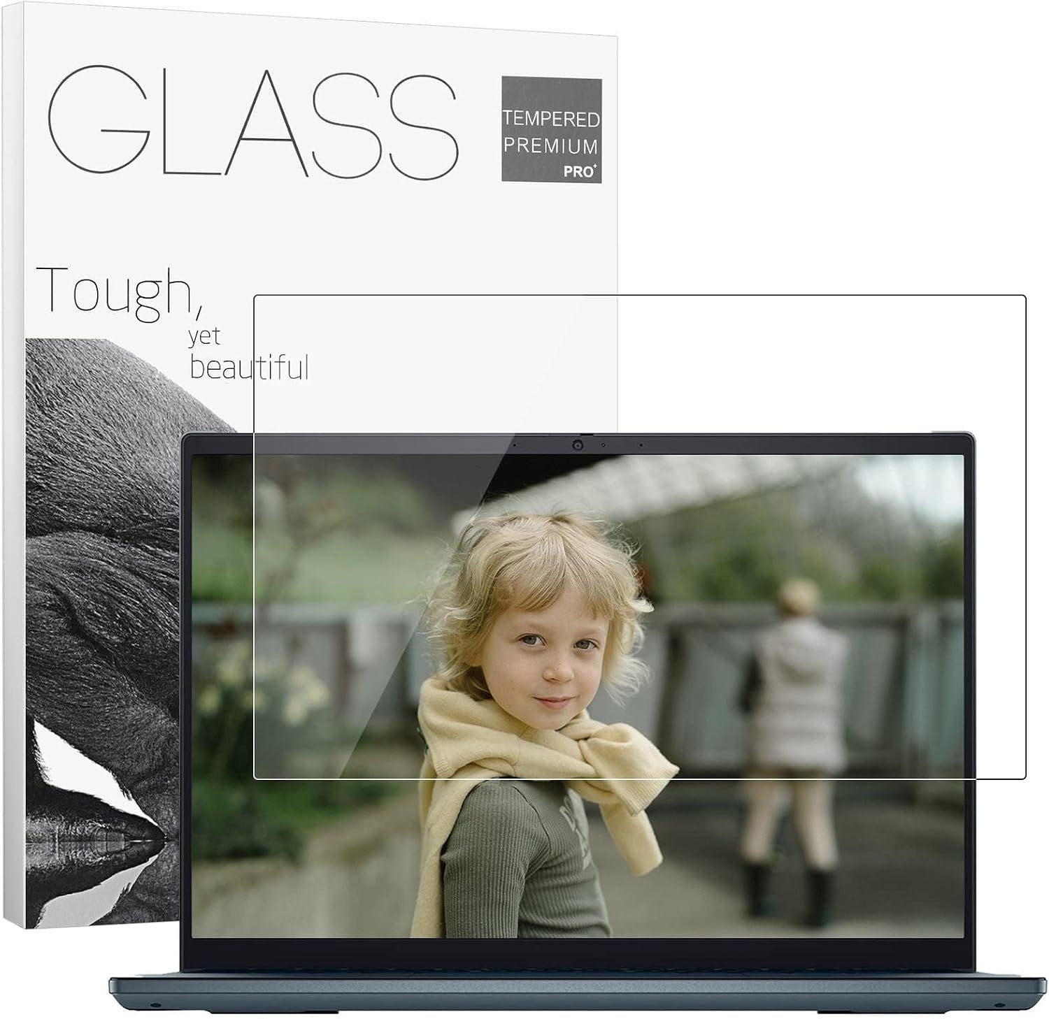 15.6-inch 16:9 Universal Laptop Screen Protector with Tempered Glass for HP/Dell