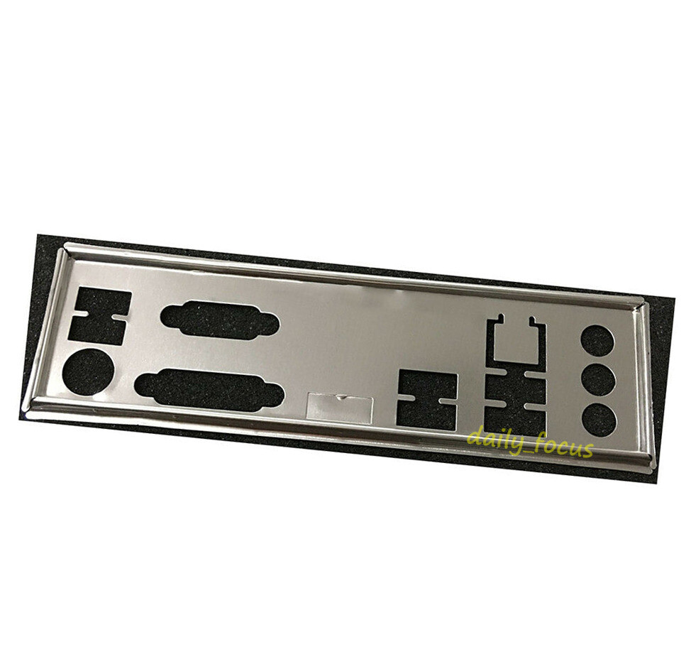I/O IO Shield For Gigabyte GA-B150M-HD3 , GA-B150M-DS3H Backplate IO