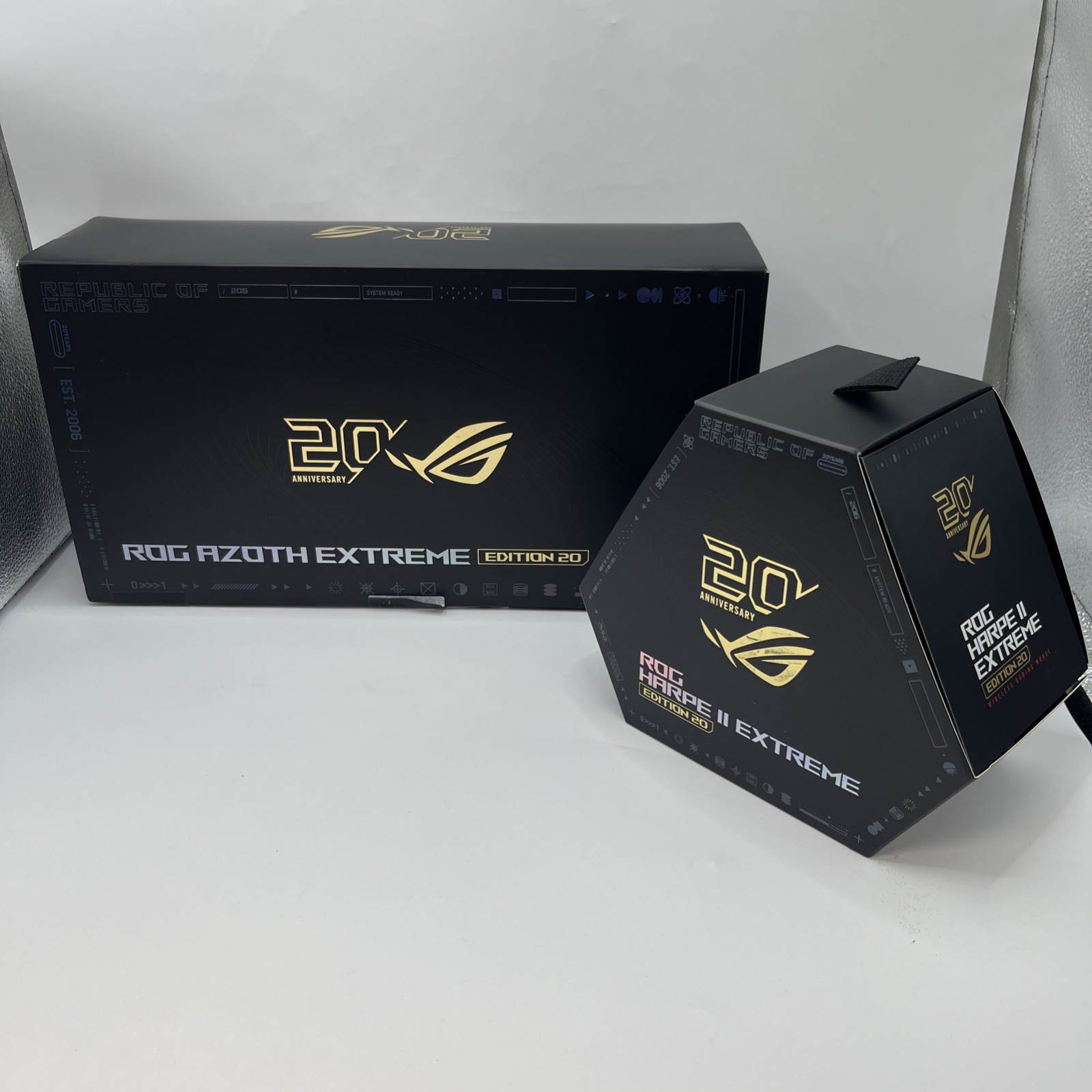 ASUS ROG Azoth & Harpe II Extreme 20th Edition Wireless Keyboard & Mouse
