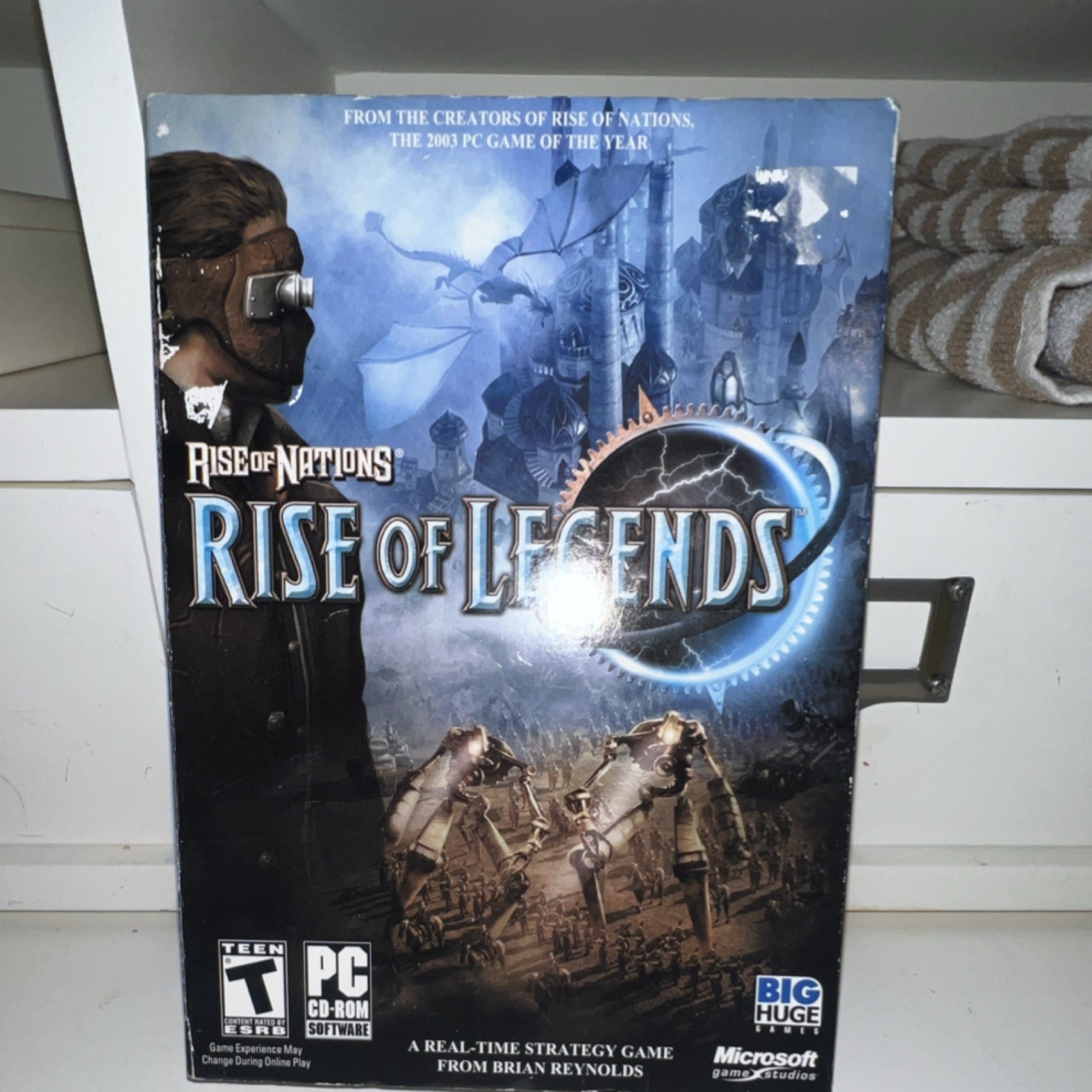 Microsoft Rise of Nations: Rise of Legends PC CD Windows XP/2000 English