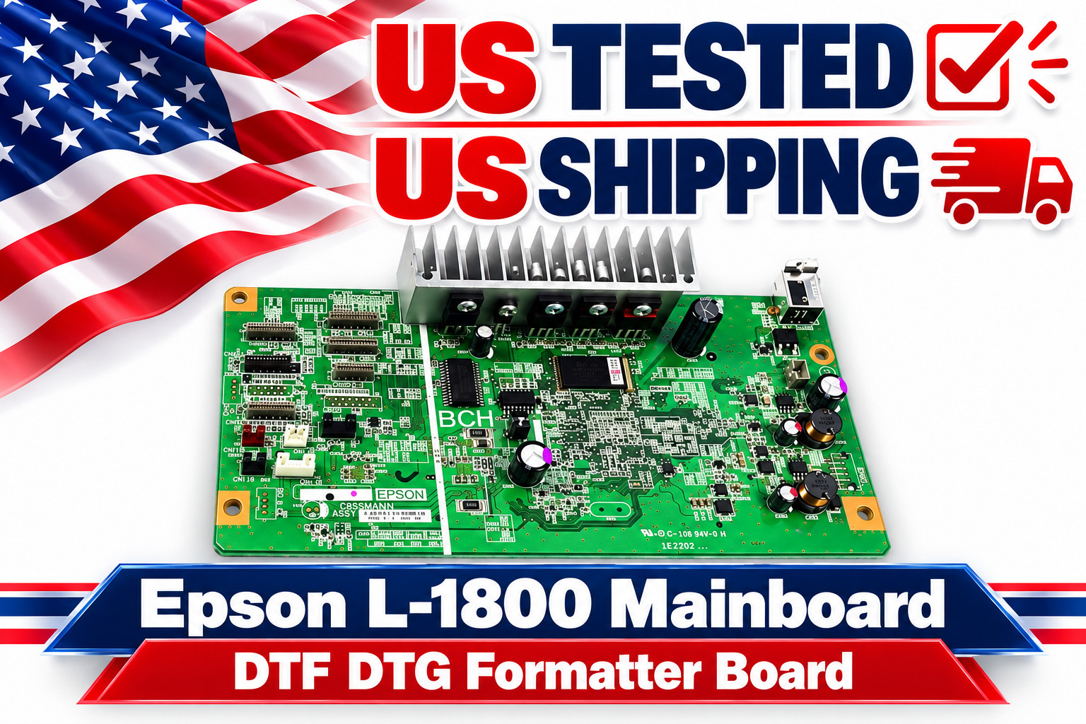 DTF DGT L1800 Main Formatter Board – $80 Refund After Core Exchange