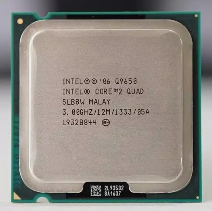 Intel Core 2 Quad Q9650 3 GHz 12MB 1333MHz Quad-Core LGA775 Socket T Processor