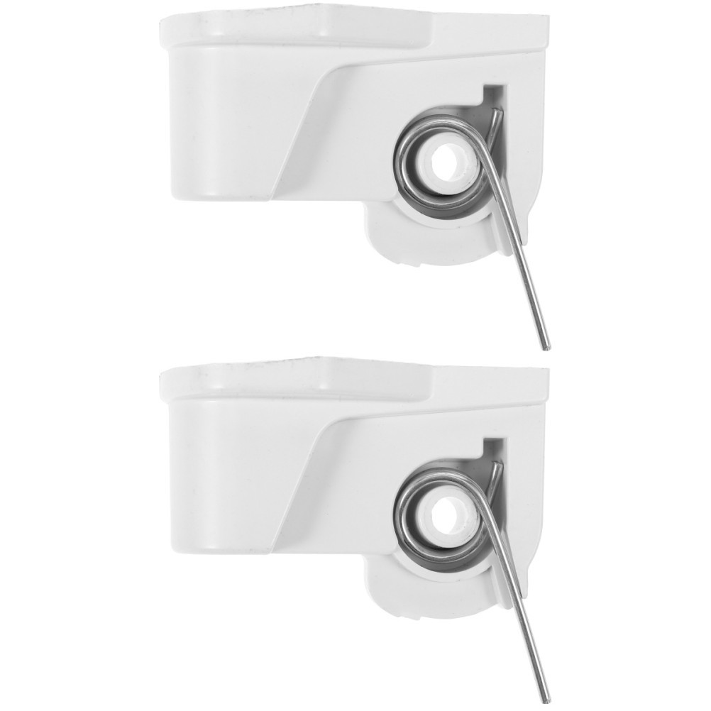 2Pcs Reusable Floor Fan Neck Motor Rack ABS Plastic Connector Bracket White
