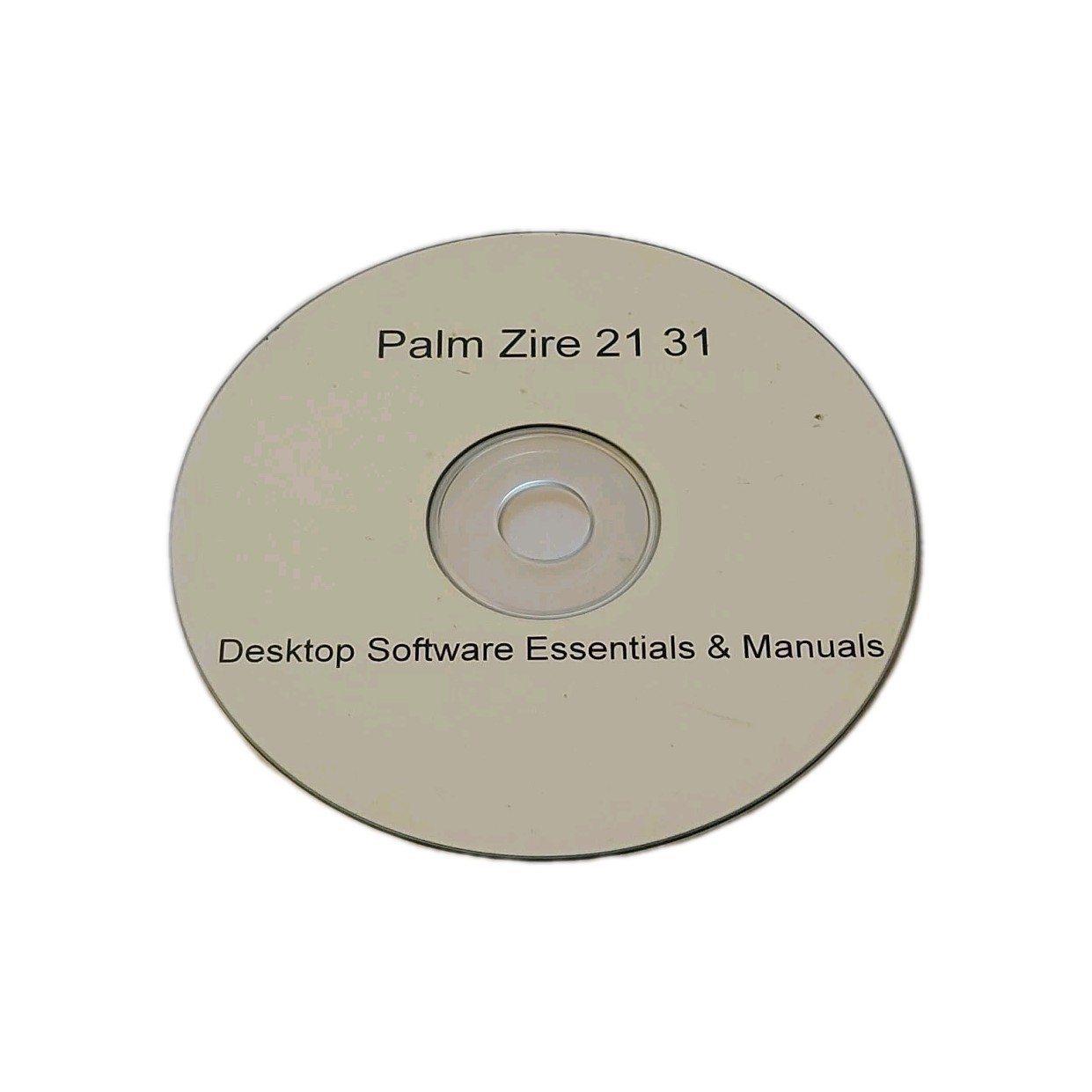 Palm Zire 21 31 Desktop Software Essentials & Manuals CD, Untested, Sold As Is
