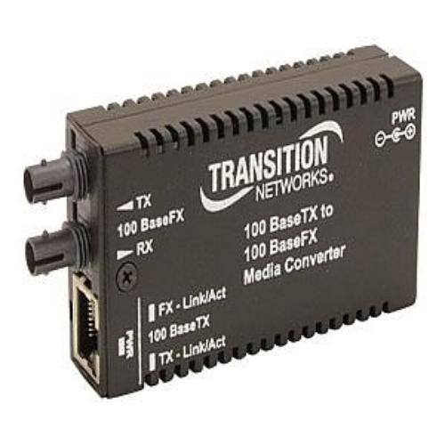Transition Networks Stand-Alone Mini Fast Ethernet Media Converter