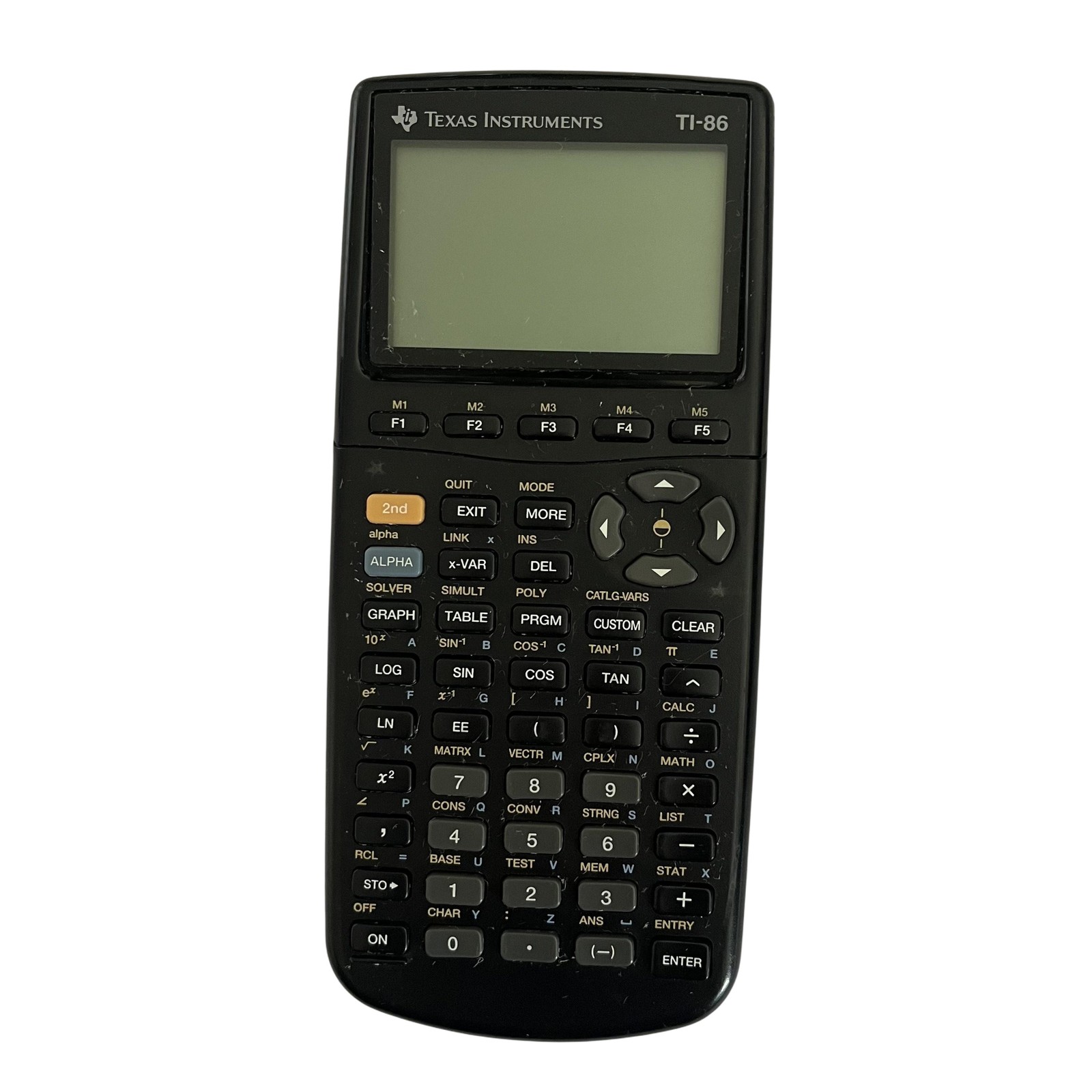 Vintage Texas Instruments TI-86 Graphing Calculator 90s Math Engineering Calcula