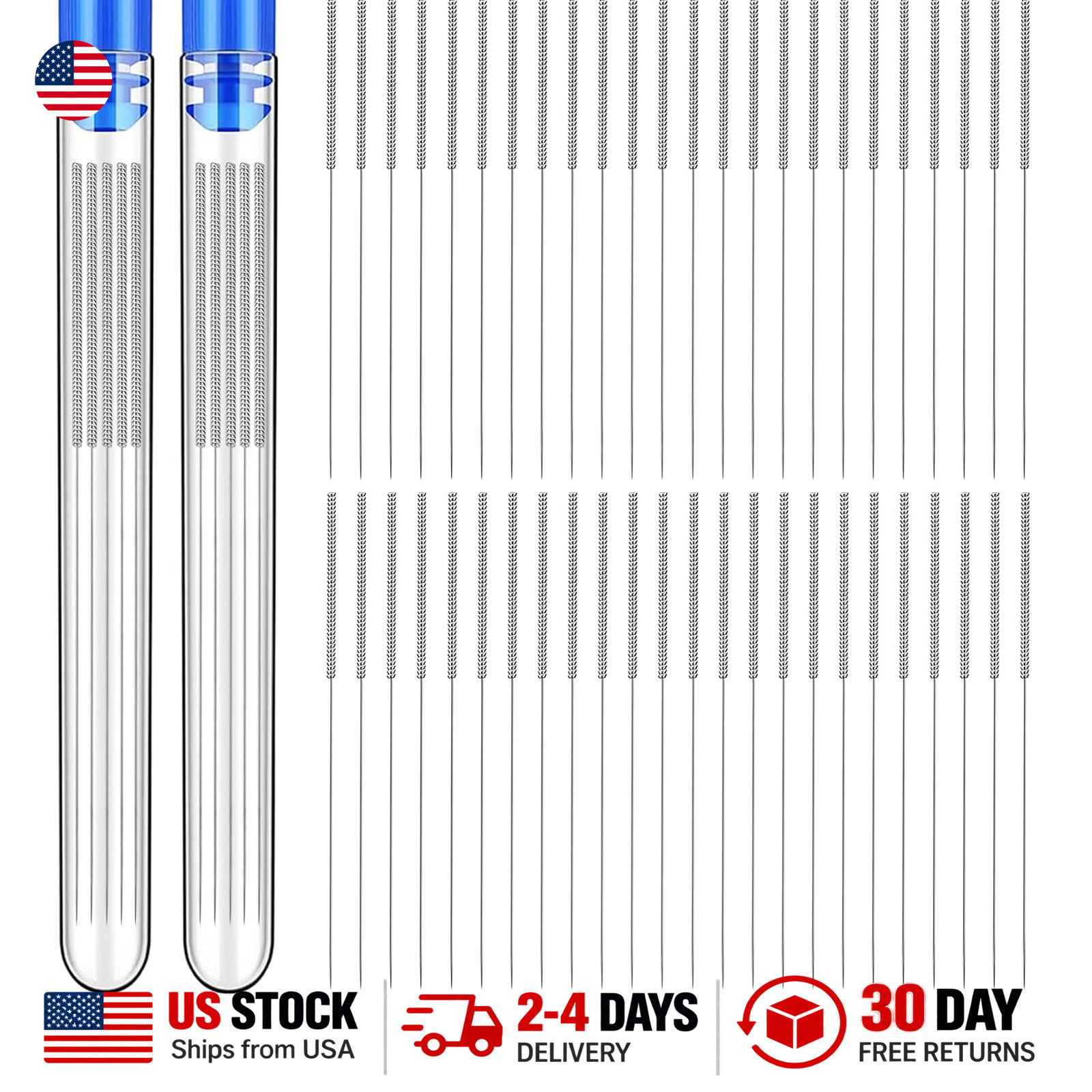 3D Printer Nozzle Cleaner Set 0.4mm Cleaning Needles for FDM Printers Unclogging