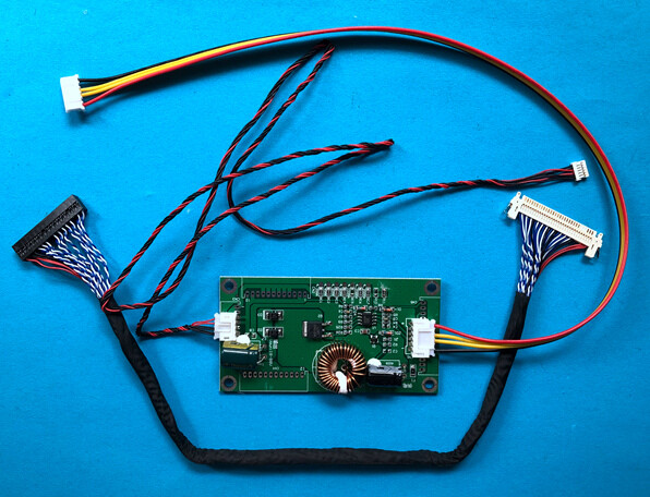 LVDS Cable + LED Boost Board for 17" 1280x1024 LCD M170ETN01.1 M170ETN01.3