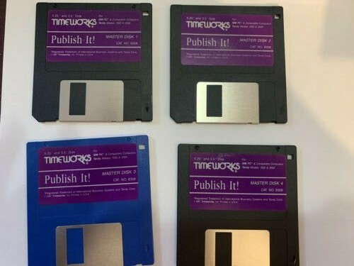 Timeworks PUBLISH IT For Windows IBM Computer Software Vintage 1987