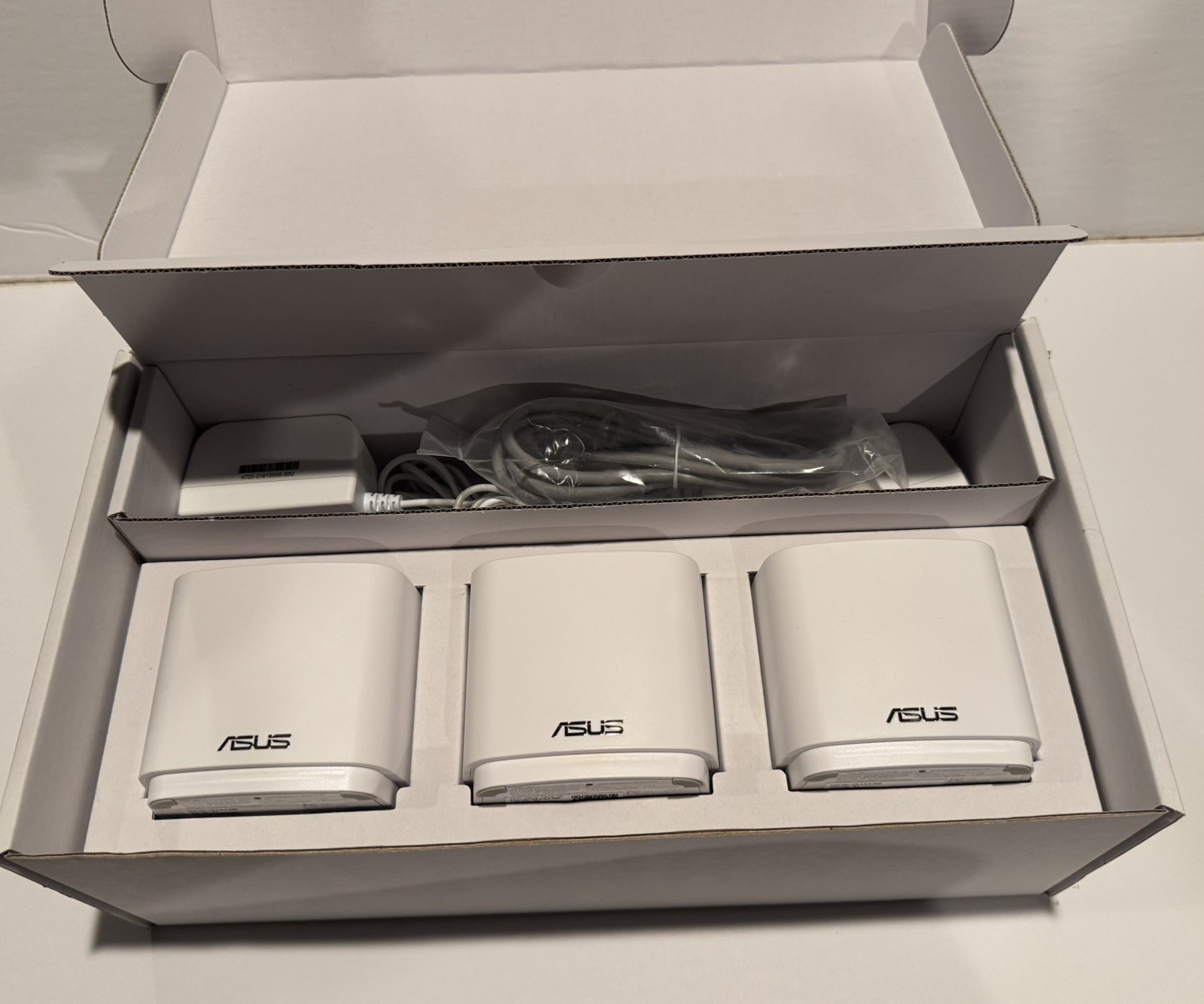 Asus ZenWiFi XD4 AX MINI WiFi 6 Router AX1800 Dual-Band White (3-Pack)